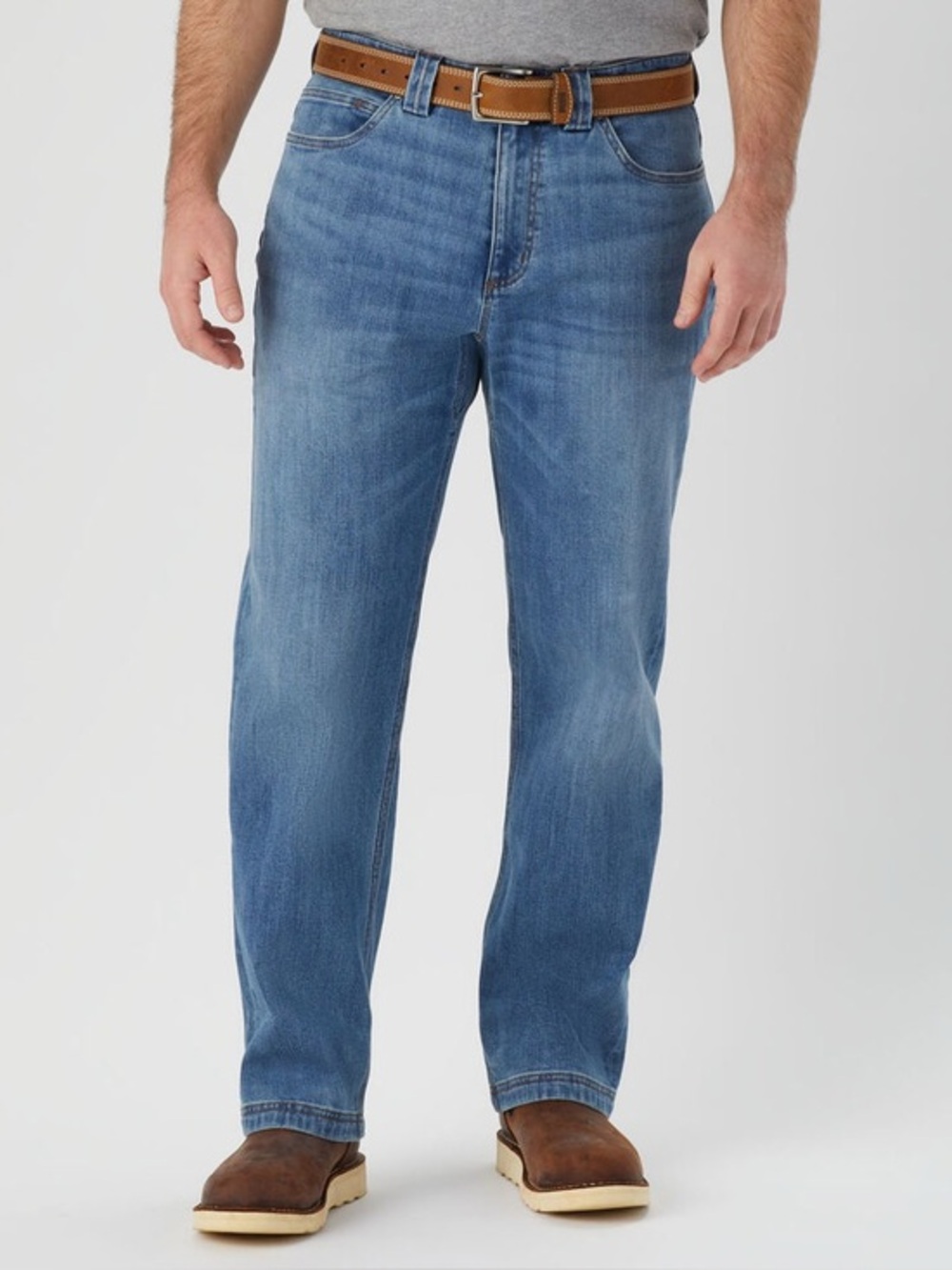 Duluth Trading Men's Ballroom Double Flex Standard Fit Jeans 44x30